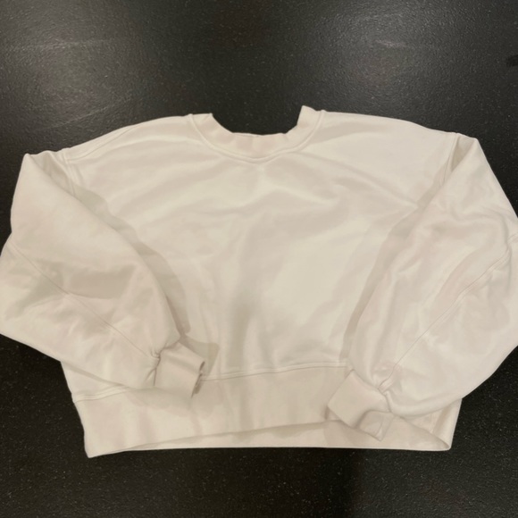 Lululemon Perfectly Oversized Crop Crew - Picture 6 of 9